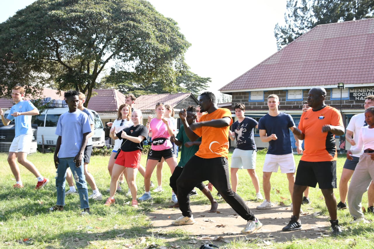 Youth Department interaction with A-Step