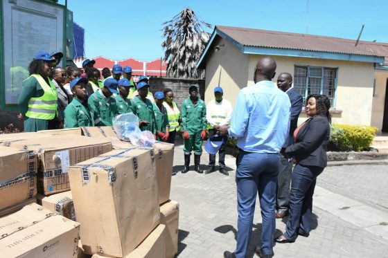 Nakuru, KEPRO Partner to Boost Safety of Environmental Workers