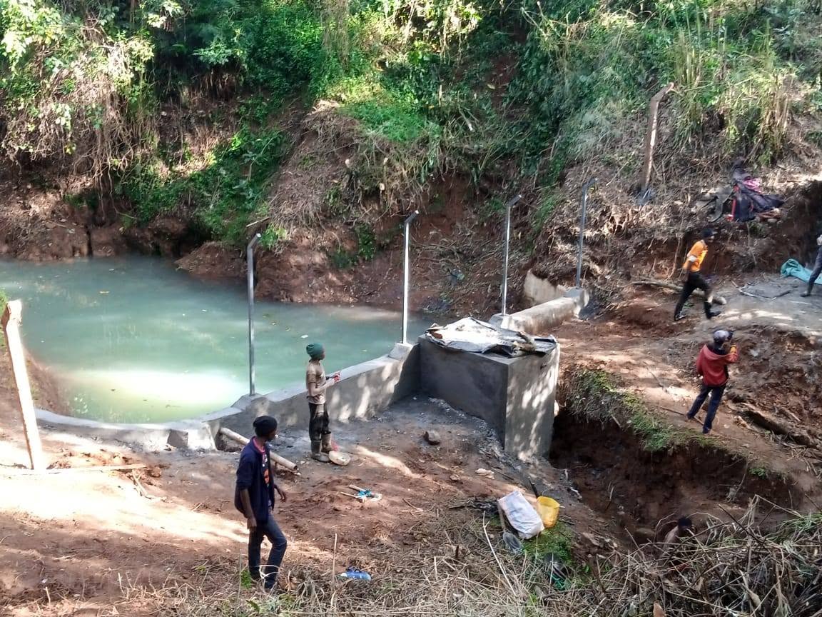 Rehabilitation of Chikamba Water Project spring