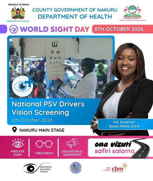World Sight Day Nakuru Main Stage